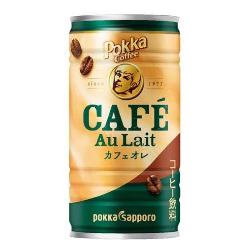 ポッカコーヒーカフェオレ ( 190g×30本 ) : 爽快ドリンク専門店 - 通販