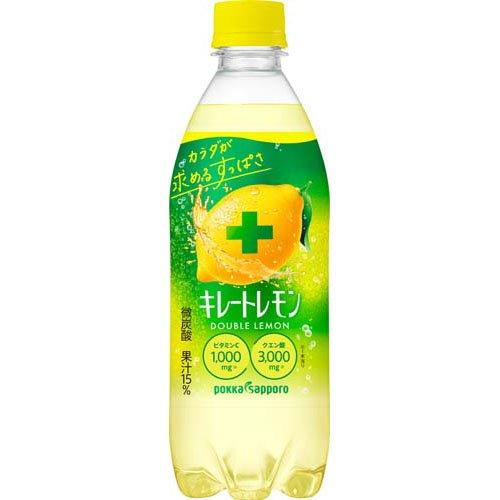 ポッカサッポロ キレートレモン W レモン ( 500ml×24本入 )/ : 爽快