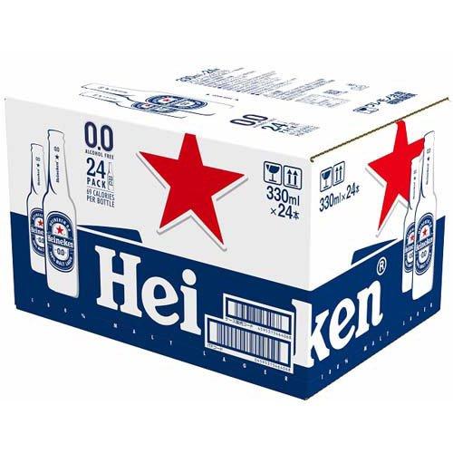 ハイネケン0.0 瓶 ( 330ml×24本入 ) haineken ハイネケン ノンアル