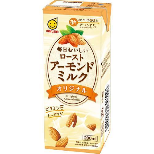 マルサン 毎日おいしいローストアーモンドミルク オリジナル ( 200ml