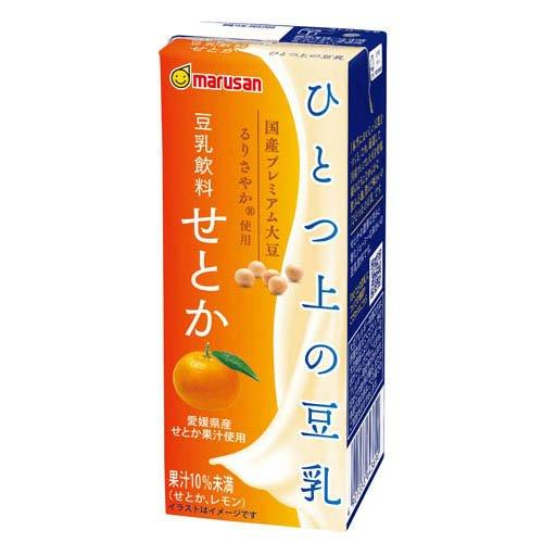 ひとつ上の豆乳 せとか ( 200ml×24本入 ) : 爽快ドリンク専門店 - 通販