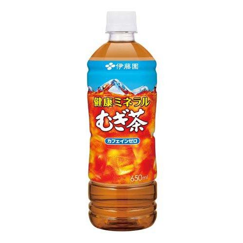 伊藤園 健康ミネラルむぎ茶 ( 650ml*24本 )/ 麦茶 ) : 爽快ドリンク