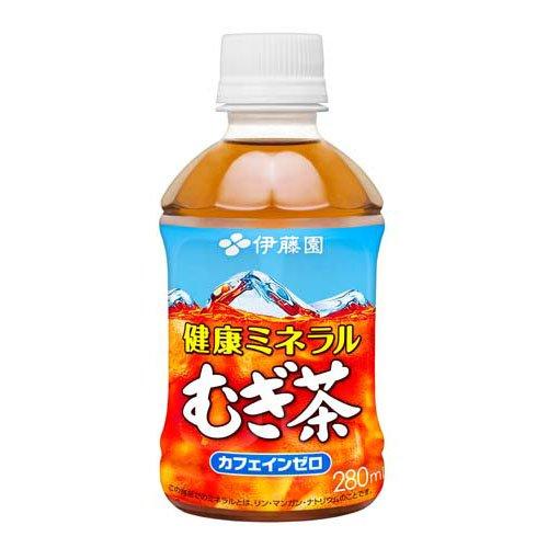 伊藤園 健康ミネラルむぎ茶 ( 280ml*24本 )/ 麦茶 ) : 爽快ドリンク
