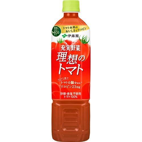 伊藤園 充実野菜 理想のトマト エコボトル ( 740g*15本入 )/ 充実野菜｜soukaidrink