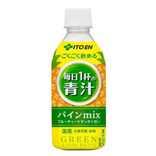 伊藤園 ごくごく飲める 毎日1杯の青汁 パインmix ペットボトル ( 350g