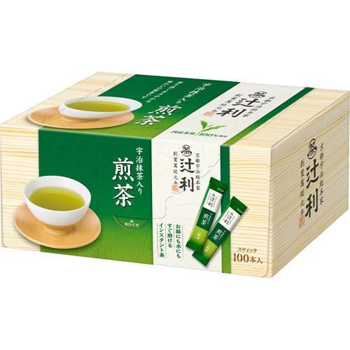 辻利 宇治抹茶入り煎茶 スティック ( 0.8g*100本入 )｜soukaidrink