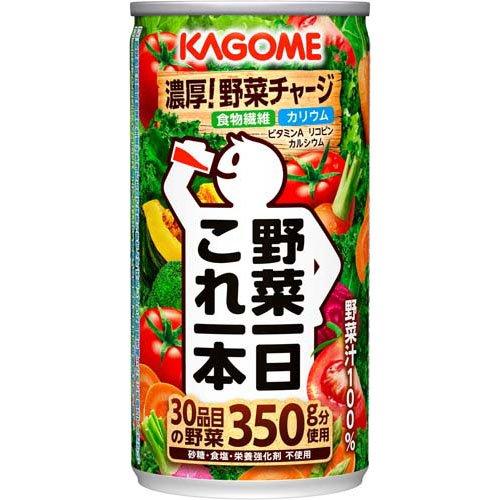 カゴメ　野菜一日これ一本　３０缶　１９０g 健康維持　朝食　野菜不足　登山 野菜一日これ一本 カゴメ ( 190g*30本入 )/ PET・缶 一日分の野菜 1日