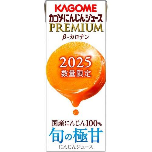 企画品)カゴメ にんじんジュース プレミアム ( 195ml×24本入 )/ : 爽快