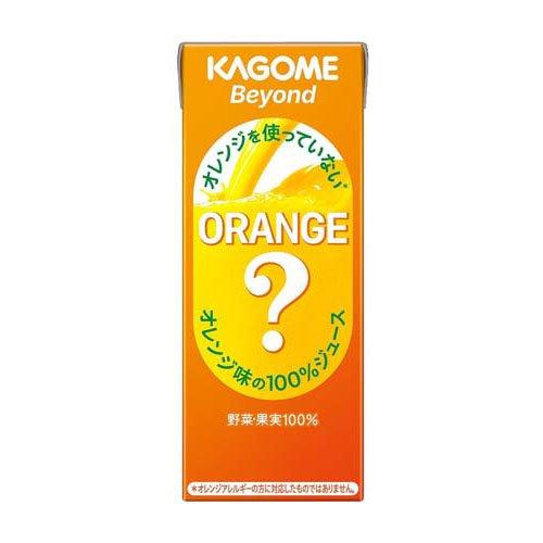 カゴメ Beyond オレンジを使っていないオレンジ味の100％ジュース