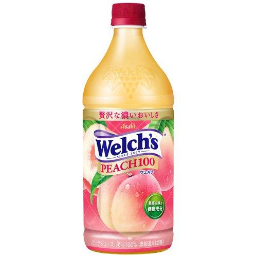ウェルチ出品 ウェルチ ピーチ100 ( 800g×8本入 )/ ウェルチ(Welch´s) 果汁飲料 もも
