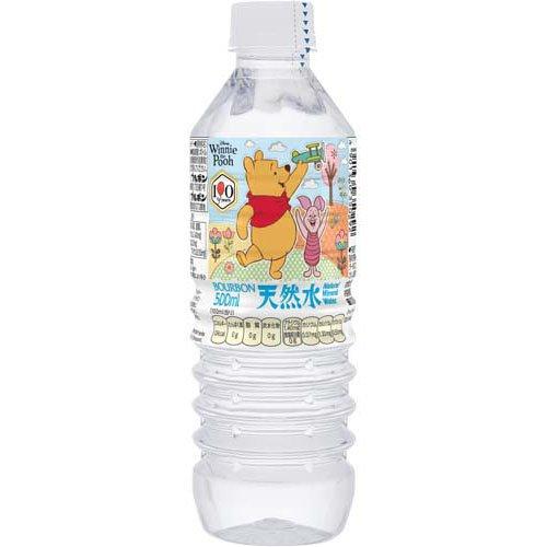 ブルボン くまのプーさん 天然水 ( 500ml*24本入 )/ ミネラル