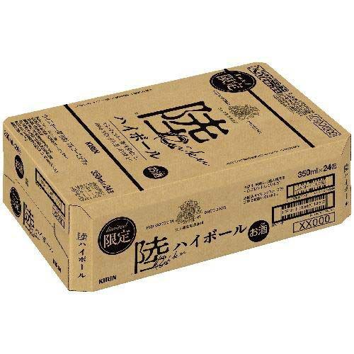 企画品)キリンウイスキー 陸ハイボール ( 350ml×24本 ) : 爽快ドリンク