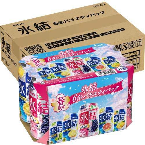 企画品)キリン 氷結 6缶バラエティパック ( 350ml×24缶 )/ : 爽快