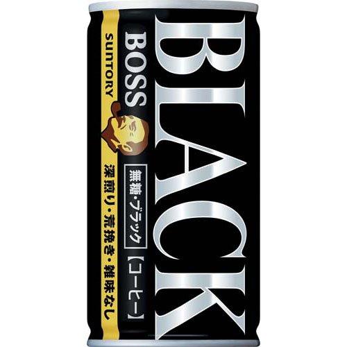 SUNTORY ボス 無糖ブラック ( 185g×30本入 )/ BOSS コーヒー 缶 SUNTORY ボス 無糖ブラック ( 185g×30本入 )/ BOSS コーヒー 缶