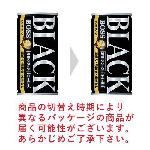 SUNTORY（サントリー） ボス 無糖ブラック ( 185g×30本入 )/ BOSS(ボス