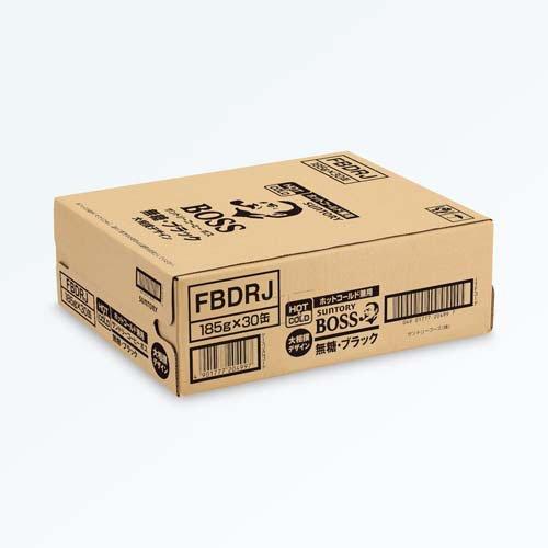 SUNTORY（サントリー） ボス 無糖ブラック ( 185g×30本入 )/ BOSS(ボス
