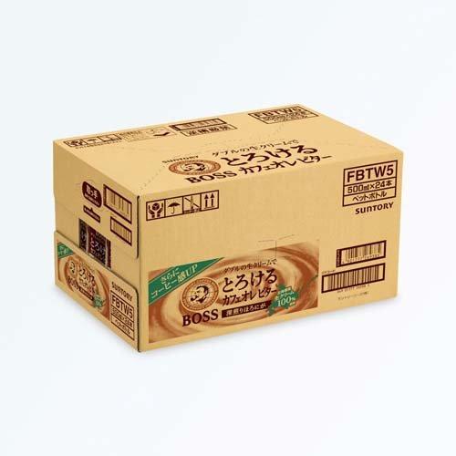 ボス とろけるカフェオレ ビター ( 500ml*24本入 )/ BOSS(ボス) BOSS