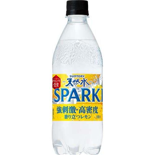 サントリー 天然水 SPARKLINGレモン ( 500ml*24本 )/ サントリー天然水