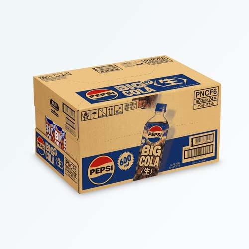 ペプシ 生 BIG COLA ( 600ml*24本入 )/ ペプシ(PEPSI) : 爽快ドリンク