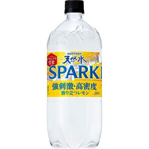 サントリー 天然水 SPARKLINGレモン ( 1050ml*12本入 )/ サントリー