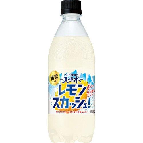 サントリー天然水 特製レモンスカッシュ ( 500ml*24本入 )/ : 爽快