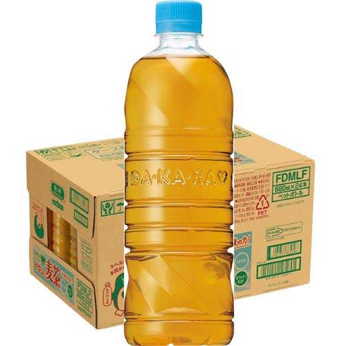 グリーン ダカラ やさしい麦茶 ラベルレス ( 680ml*24本入 )/ GREEN DA