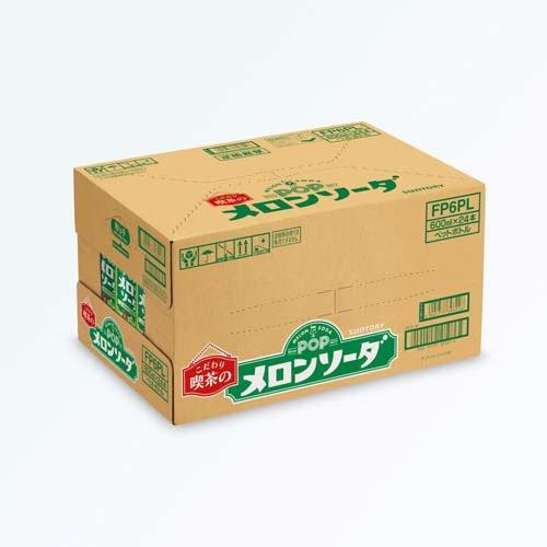 POPメロンソーダ ( 600ml*24本入 )/ POP(ポップ) : 爽快ドリンク専門店