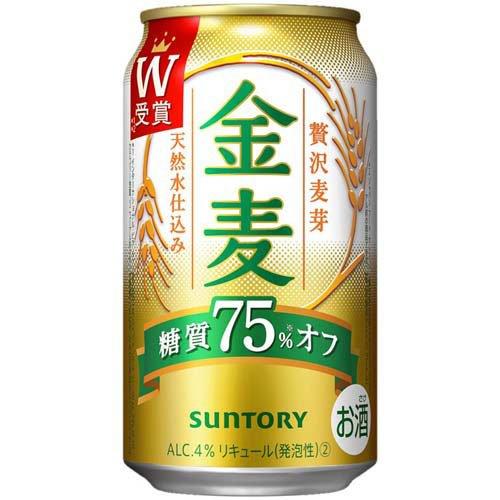 企画品)サントリー 金麦 糖質75％オフ 讃岐うどん付 ( 350ml×24本