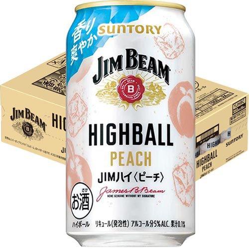 企画品)ジムビーム ハイボール ピーチハイボール ( 350ml×24本