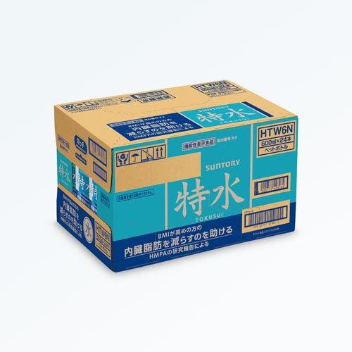 サントリー 特水 機能性表示食品 ( 600ml×24本 )/ 特茶 : 爽快ドリンク