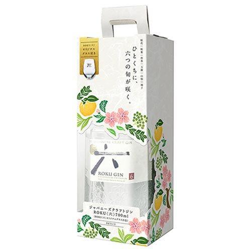企画品)サントリージャパニーズクラフトジンROKU 六 瓶 企画品)サントリージャパニーズクラフトジンROKU 六 瓶