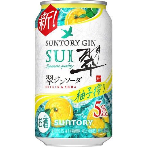 翠ジンソーダ 柚子搾り 缶 ( 350ml×24本 ) : 爽快ドリンク専門店