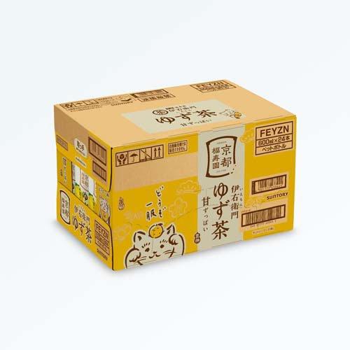 伊右衛門ゆず茶 ( 600ml×24本 )/ 伊右衛門 : 爽快ドリンク専門店