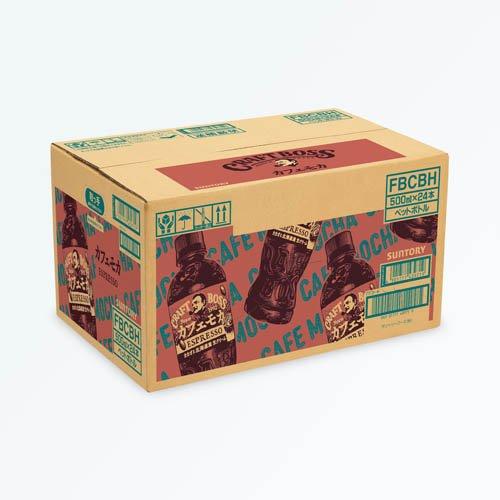 クラフトボス カフェモカ ( 500ml×24本 )/ BOSS(ボス) : 爽快ドリンク