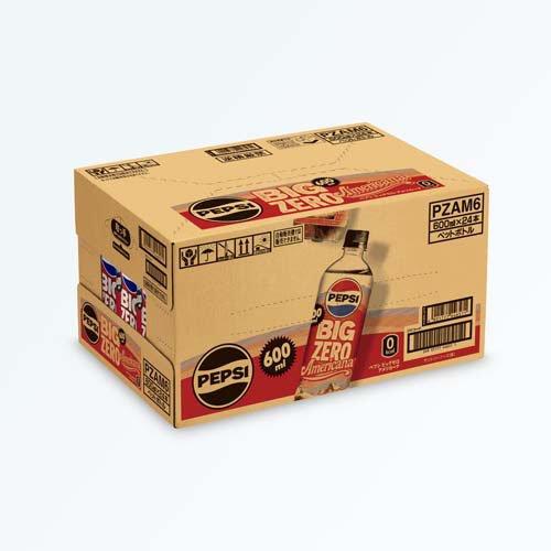 ペプシ BIG ZERO Americana ( 600ml×24本 )/ ペプシ(PEPSI) : 爽快