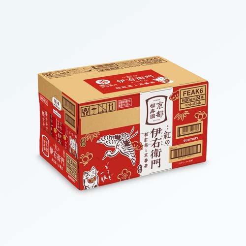 紅の伊右衛門 ( 600ml×24本入 )/ 伊右衛門 : 爽快ドリンク専門店