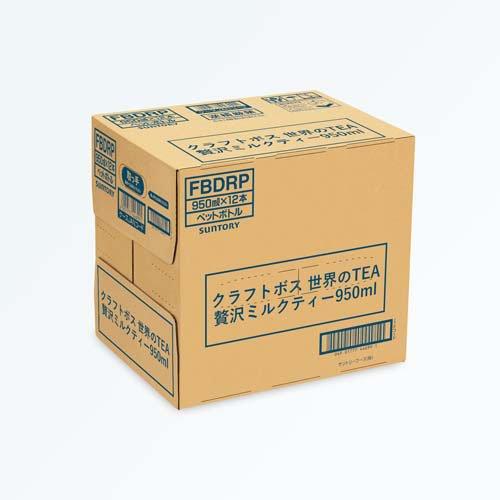 クラフトボス 世界のTEA 贅沢ミルクティー ( 950ml×12本入 )/ BOSS