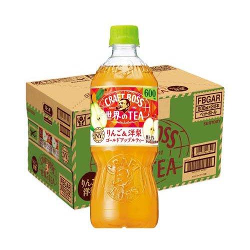 クラフトボス 世界のTEA りんご＆洋梨 ゴールドアップルティー ( 600ml