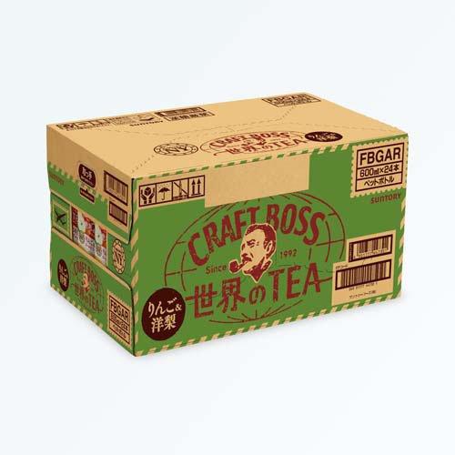 クラフトボス 世界のTEA りんご＆洋梨 ゴールドアップルティー ( 600ml