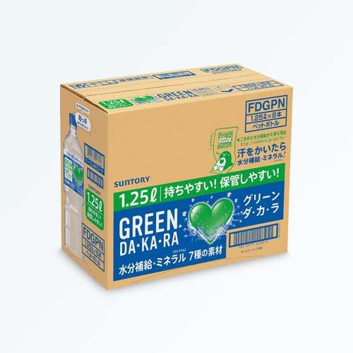 GREEN DA・KA・RA ( 1.25L×8本入 )/ DA・KA・RA(グリーンダカラ