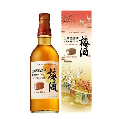 企画品)サントリー 山崎蒸溜所貯蔵梅酒ブレンド スーペリア 化粧箱入り