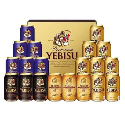 サッポロ ヱビスビール ヱビス4種味わいセット YBF5DT ( 350ml×20本