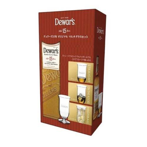 デュワーズ 15年 グラス付き750ml 2個セット 企画品)デュワーズ15年 オリジナルマルチグラス付き ( 750ml ) : 爽快