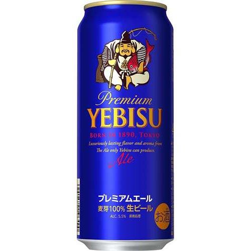 サッポロ エビス プレミアムエール 缶 ヱビス ( 500ml*24本入
