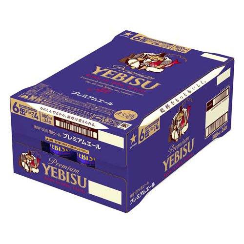 サッポロ エビス プレミアムエール 缶 ヱビス ( 500ml*24本入