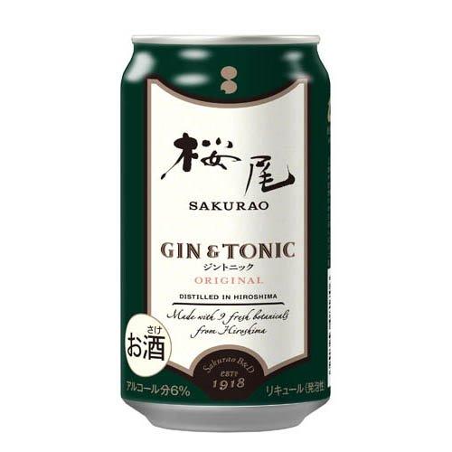 桜尾 ORIGINAL ジントニック ( 350ml×24本 ) : 爽快ドリンク専門店