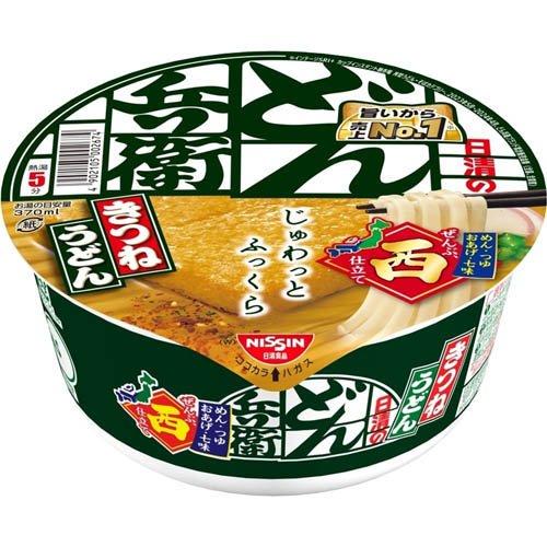 日清のどん兵衛 きつねうどん 西 ( 95g×12食入 )/ インスタント和風