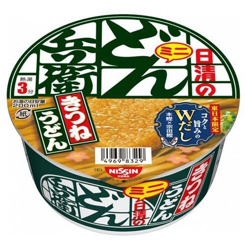 日清のどん兵衛 きつねうどん ミニ ケース 東 ( 42g×12食入 )/ : 爽快