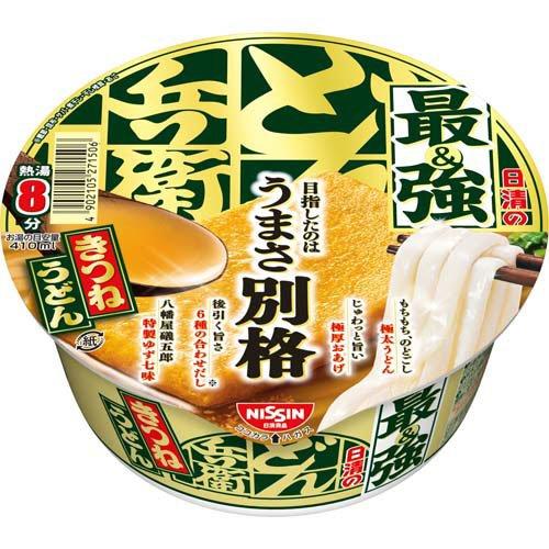 きつねうどん 日清の最強どん兵衛 きつねうどん ケース ( 93g*12食入 )/ 日清のどん