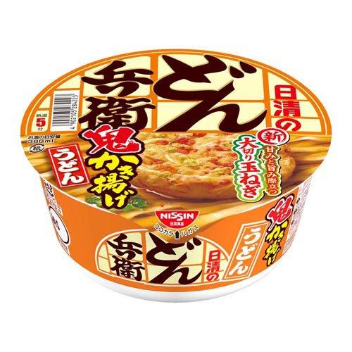 日清のどん兵衛 鬼かき揚げうどん ケース ( 96g×12食入 )/ : 爽快
